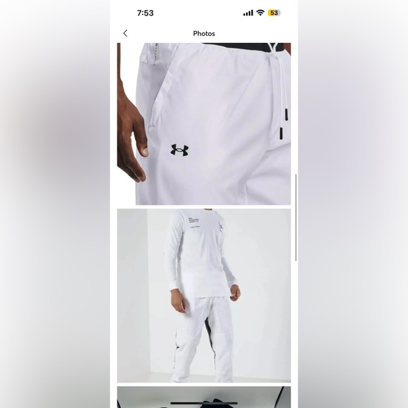 Under Armour Rush Legacy Athlete Recovery Pants Tom Brady - Picture 3 of 3